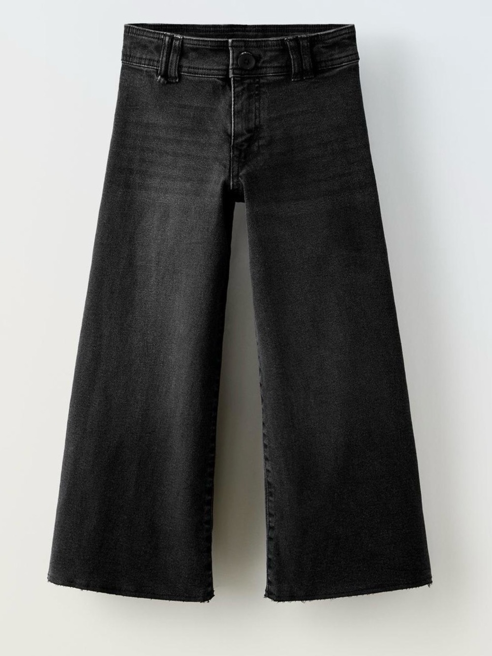 Zara kids Wide Leg marineJeans - Black size 7 years